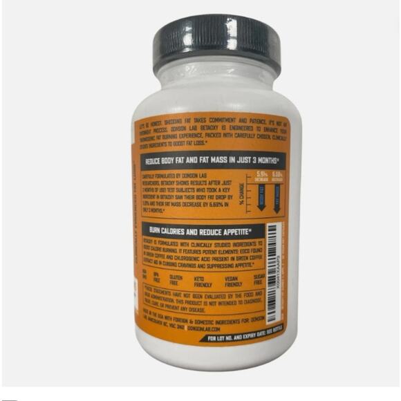 Beta Oxy Thermogenic Fat Burner - Weight Management 60 Ct - Picture 2 of 3